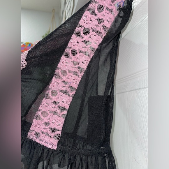 lace mesh bustier lingerie top - Picture 9 of 14